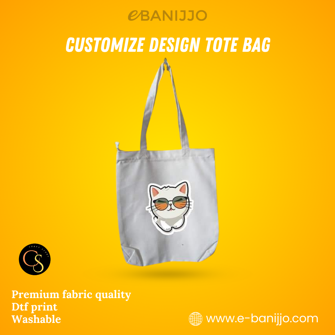 Customise Design Tote Bag
