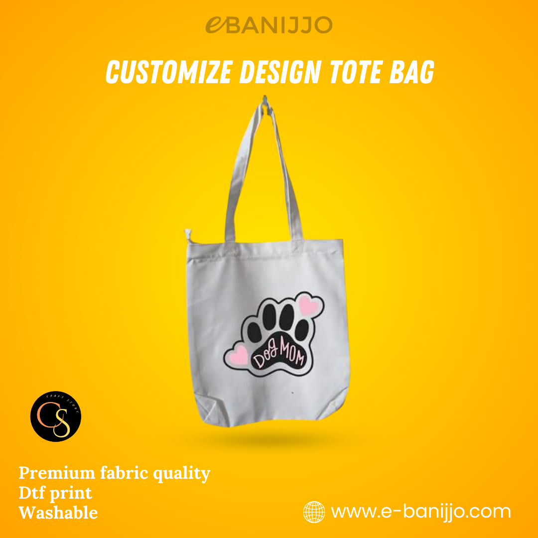 Customise Design Tote Bag