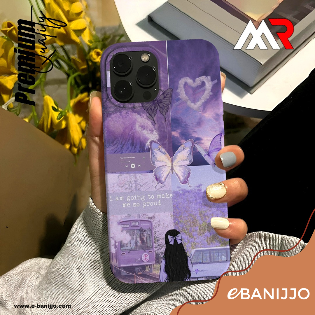Soft transparent silicone phone case