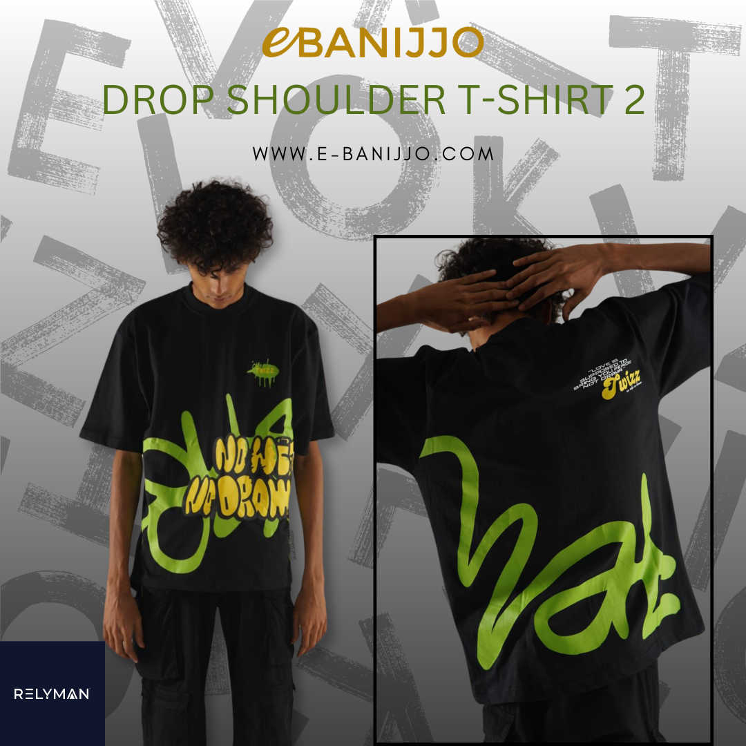Drop shoulder t-shirt