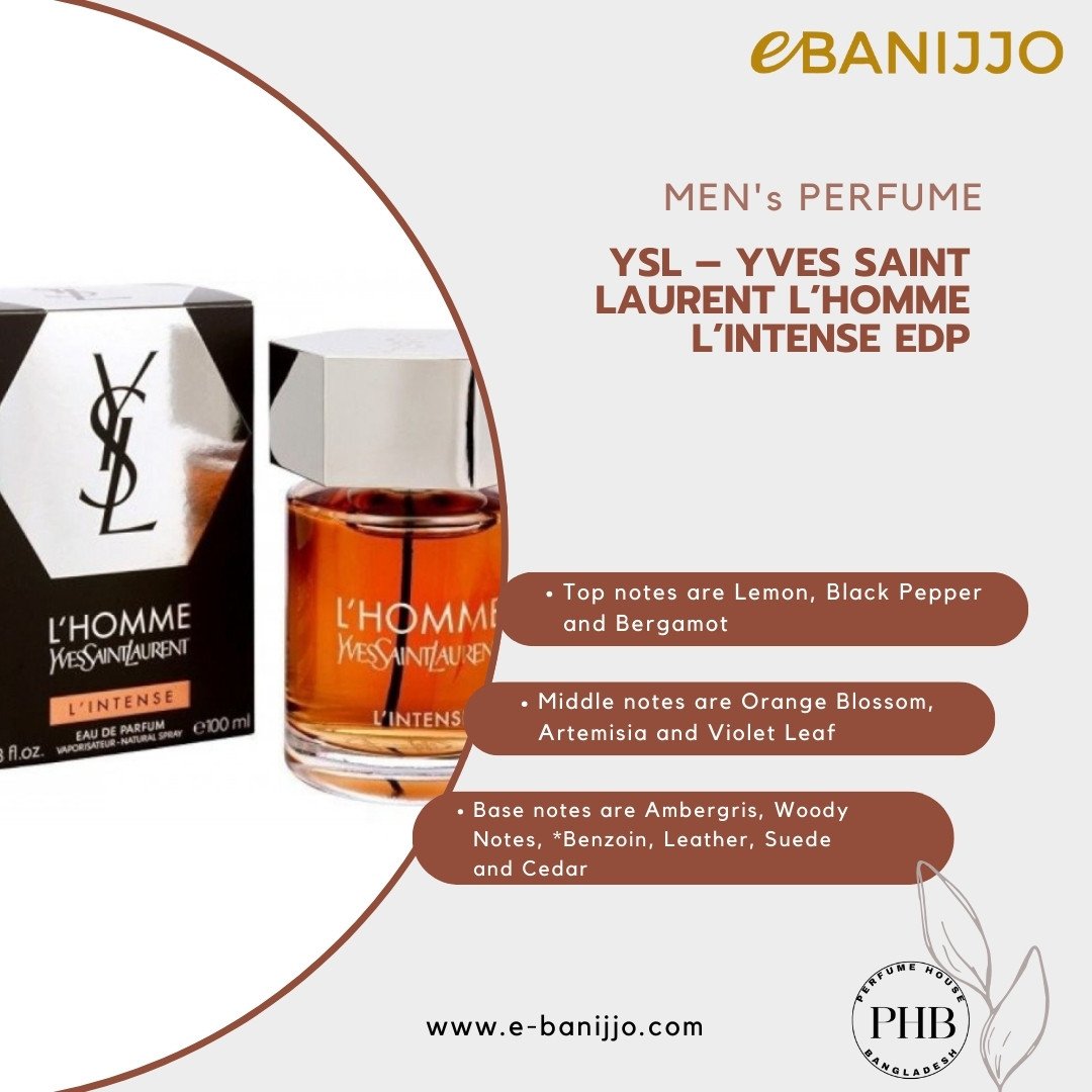 YSL – YVES SAINT LAURENT L’HOMME L’INTENSE EDP