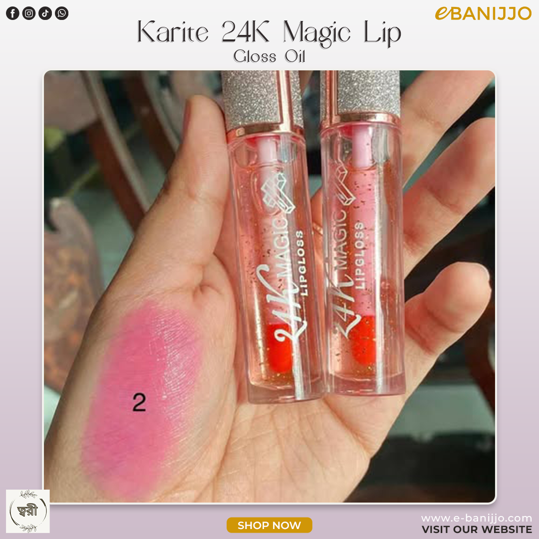Karite 24K Magic Lip Gloss Oil