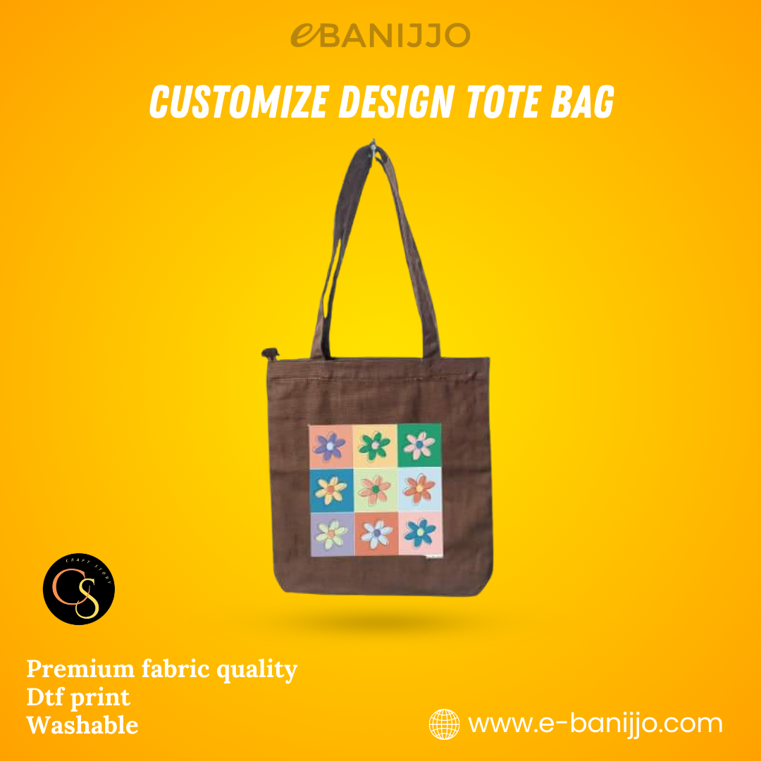 Customise Design Tote Bag