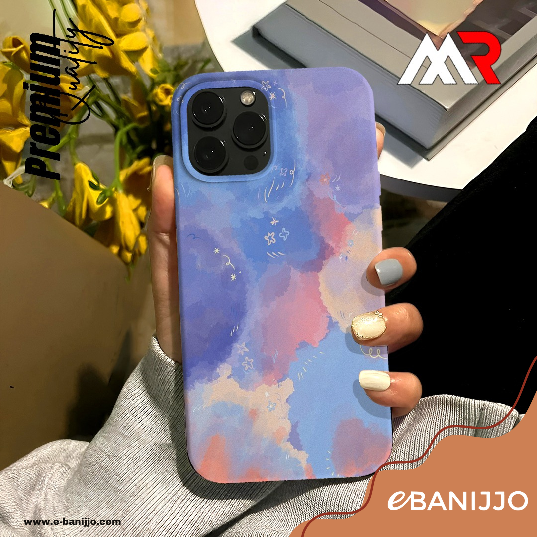Soft transparent silicone phone case