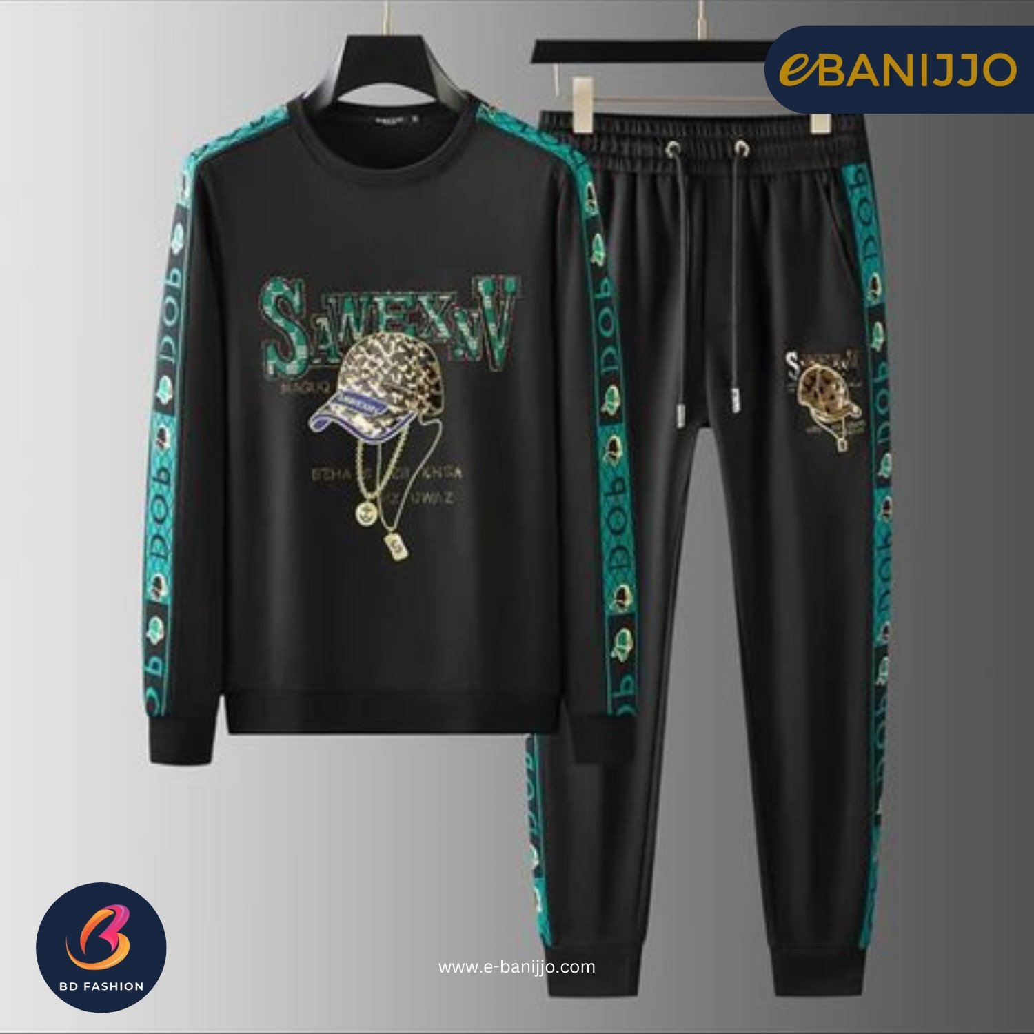 T-shirt and trouser combo set