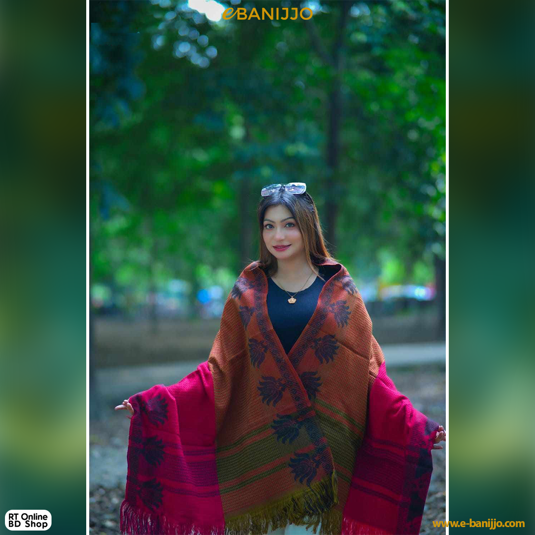 টাঙ্গাইলের ঐতিহ্যবাহী হাতে বুননকৃত উলের শাল-চাদর কালেকশন