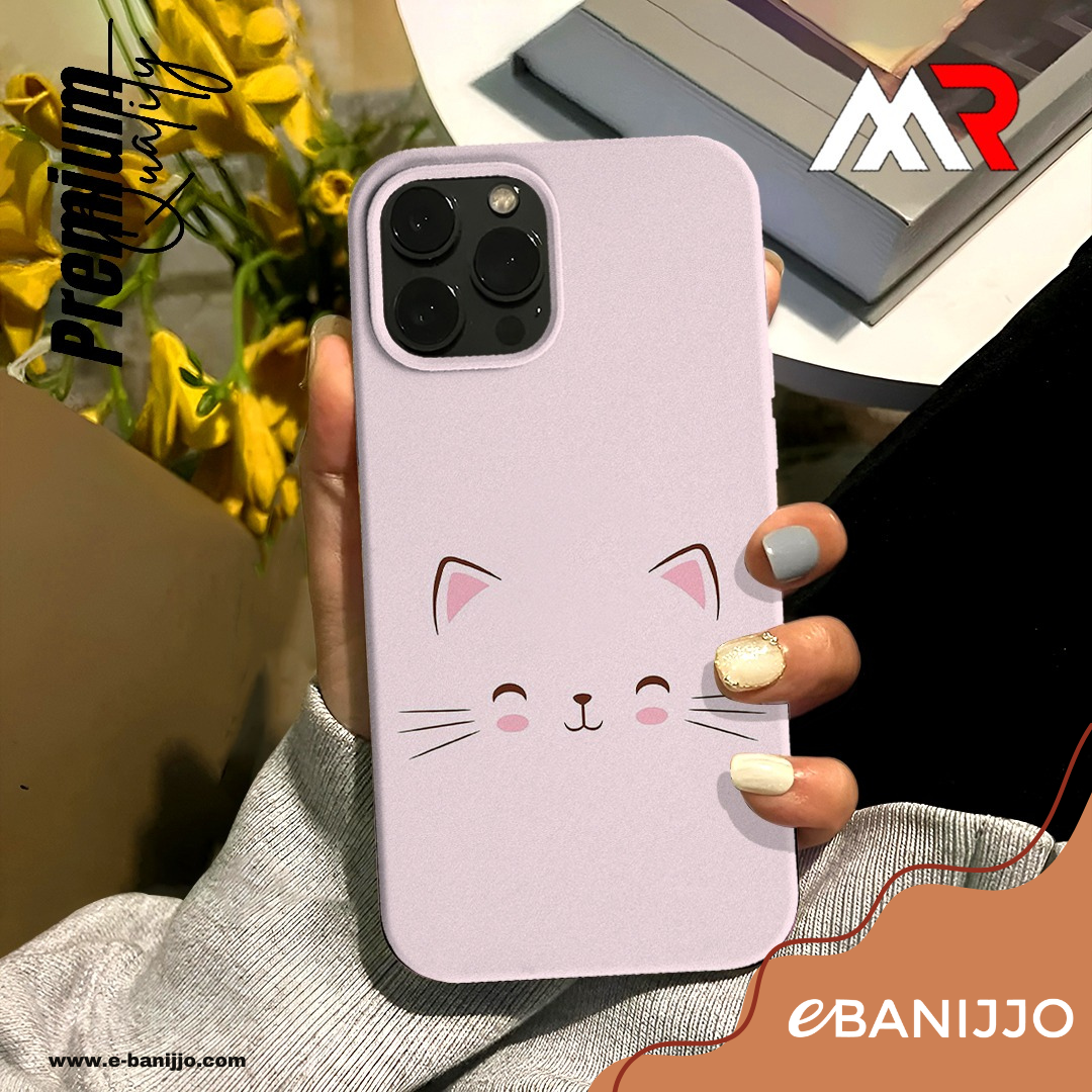 Soft transparent silicone phone case