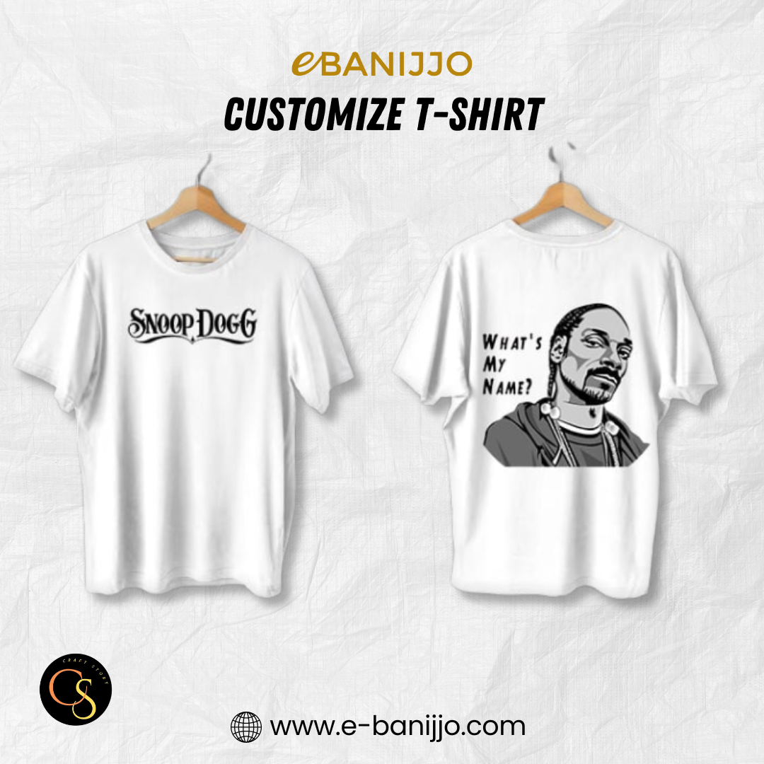 Snoop Dogg Print T-shirt