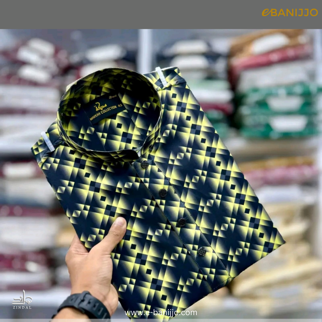 Contrast China Stres Panjabi Collection