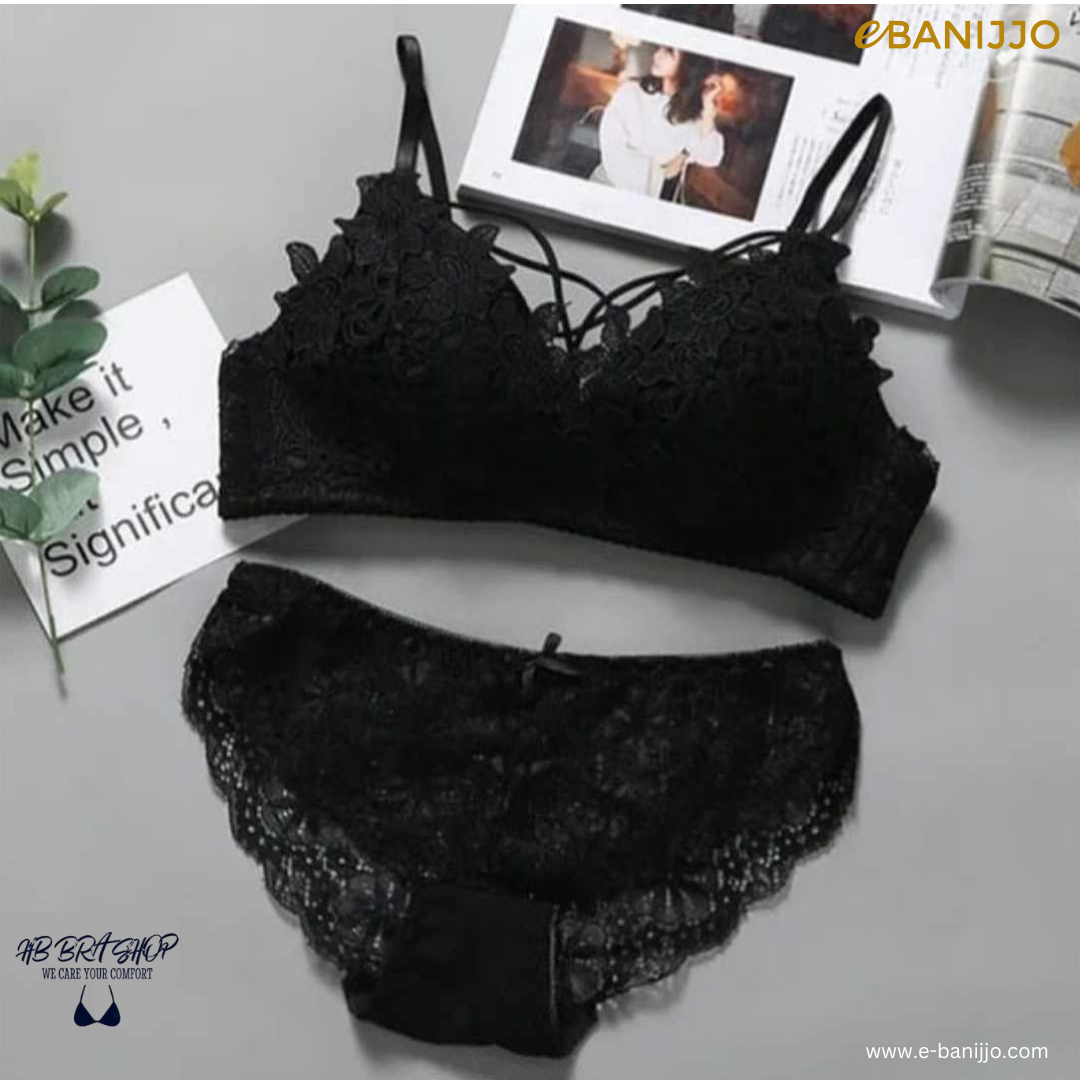 China Rose Bra Panty Set