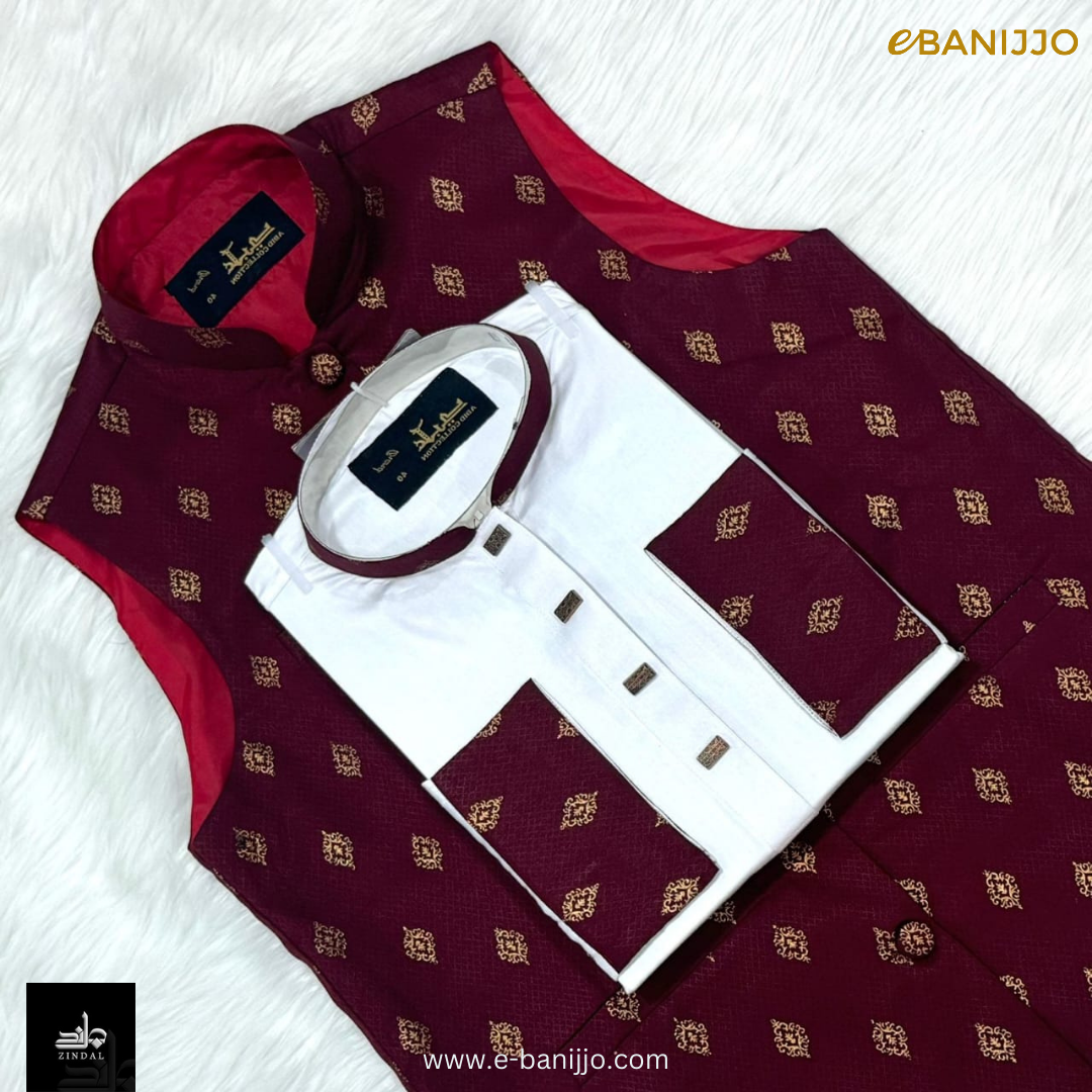 Digital Print Koti~Panjabi Set Collection