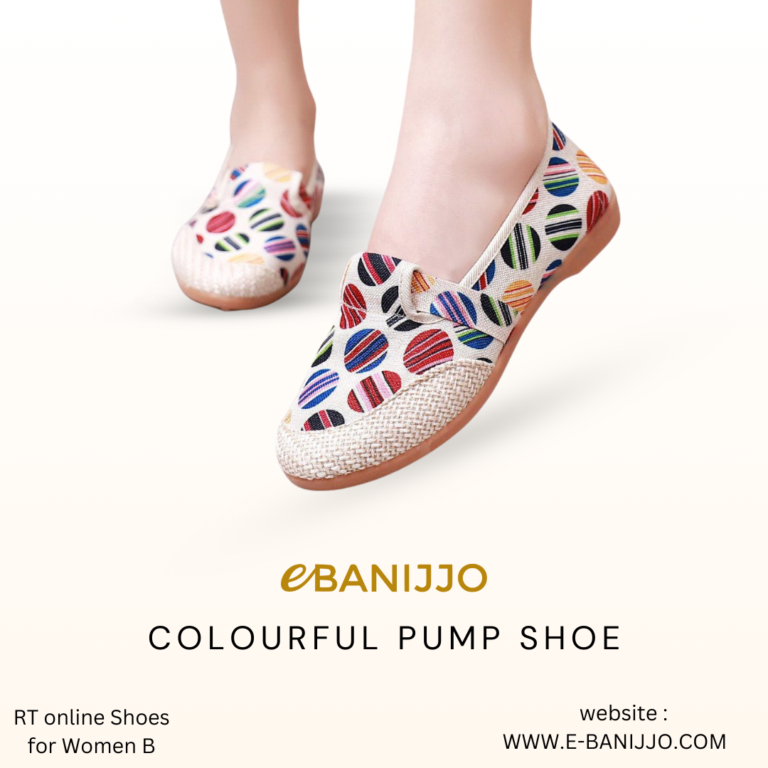 Colourful Pump Shoe