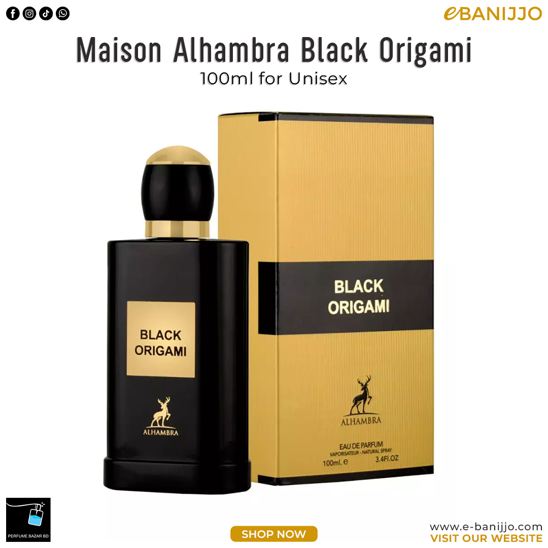 Maison Alhambra Black Origami EDP 100ML For Unisex