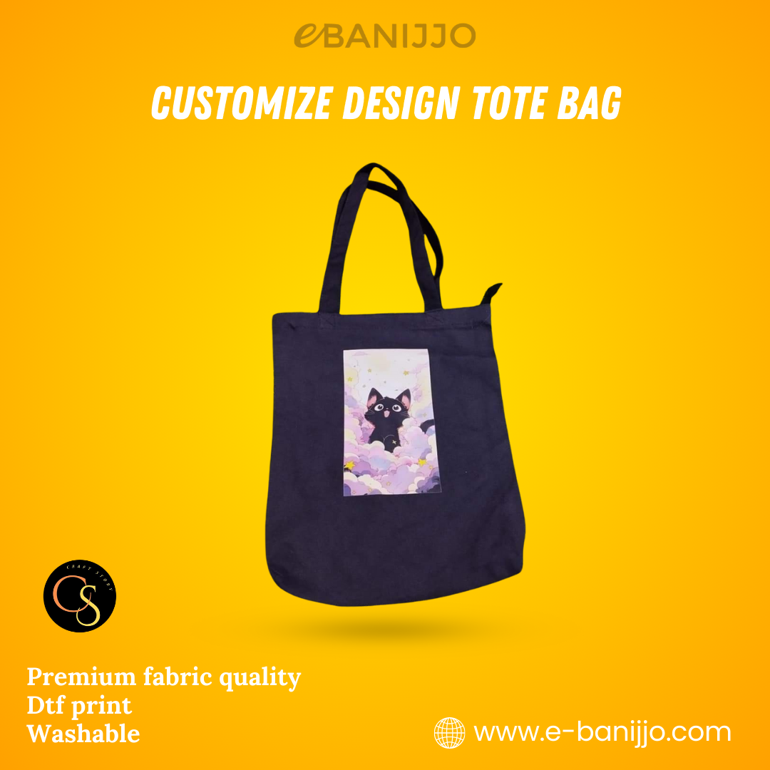 Customise Design Tote Bag