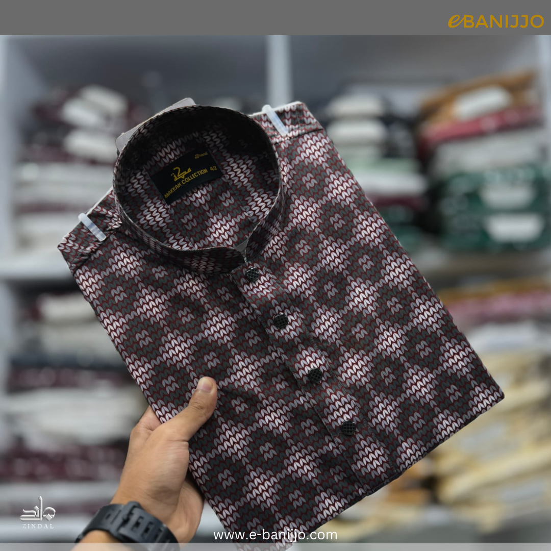 Contrast China Stres Panjabi Collection