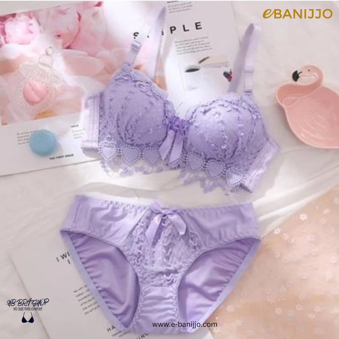 New china pushup bra and panty