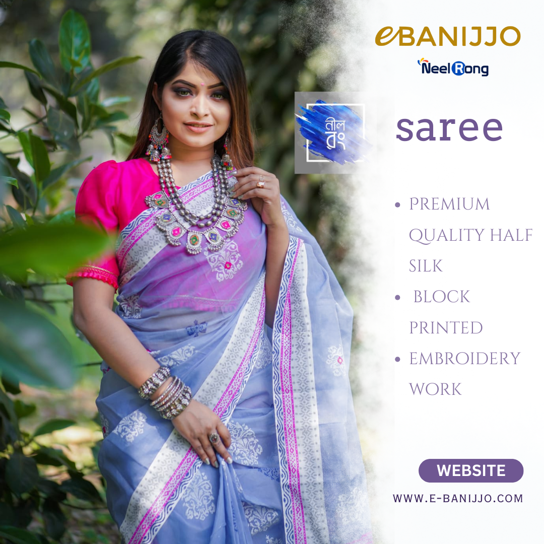 Premium half silk saree