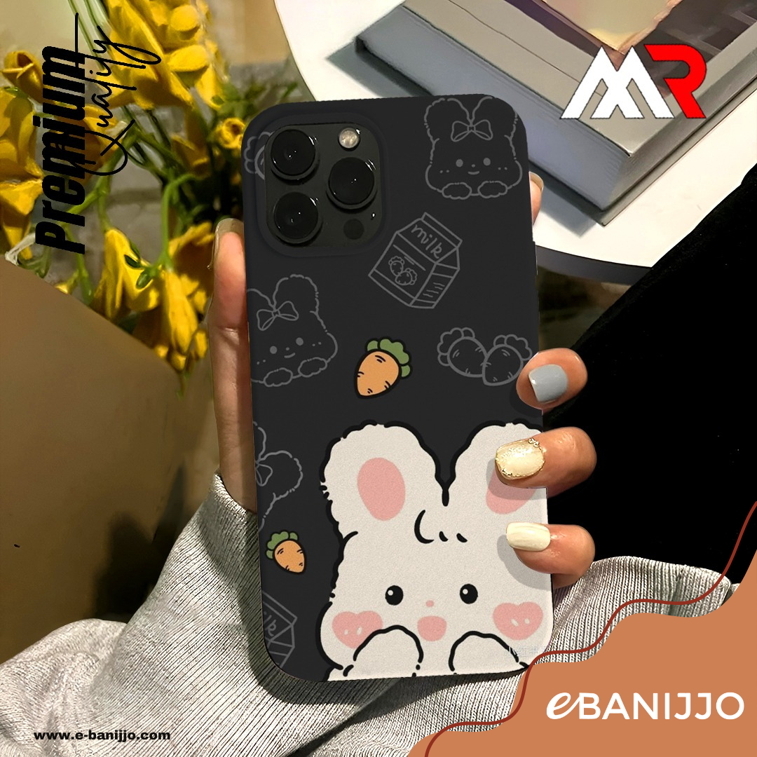 Soft transparent silicone phone case