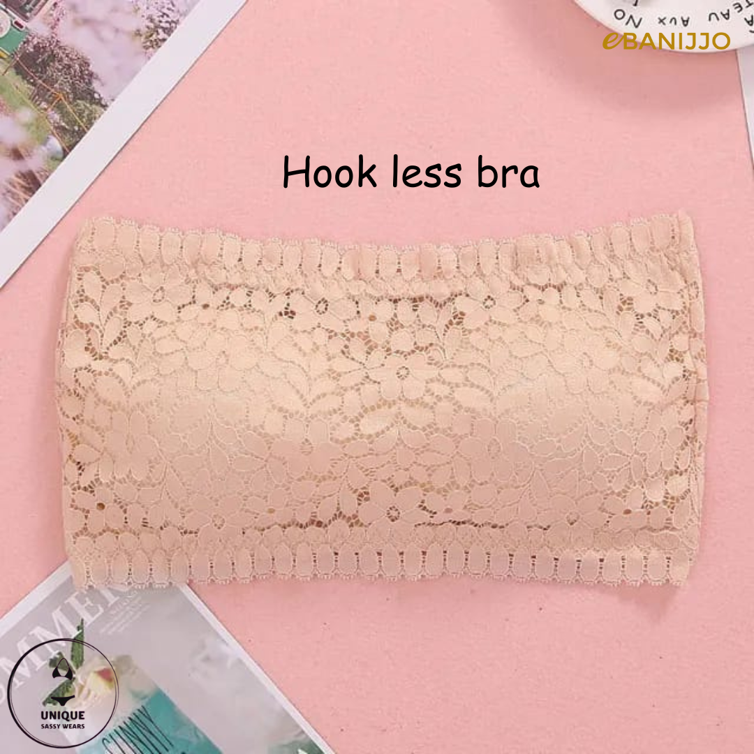 Hook less bra