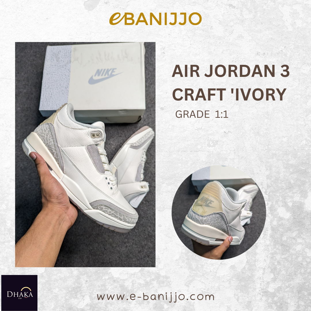 Air Jordan 3 Craft 'Ivory